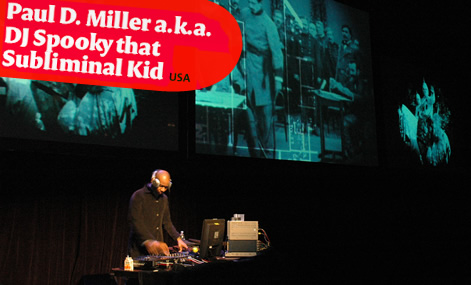 Paul D. Miller A.K.A. Dj Spooky That Subliminal Kid